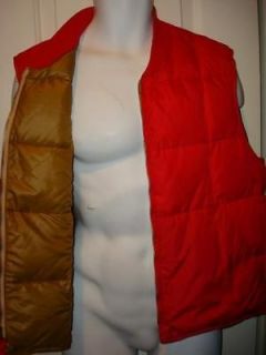 Vintage Woolrich Teton Mountain coat down vest puffer hunting ski red