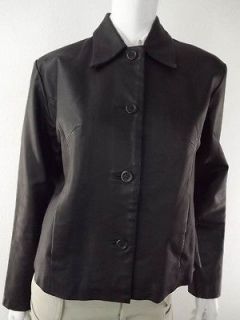   leather jacket black Rue 21 M button up blazer evening versatile club