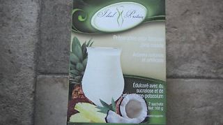 BOX IDEAL PROTEIN PINA COLADA DRINK MIX 18G PROTEIN PER PKETS 7 