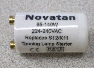   Tanning Bed Starter 70 140 watt K11 S12 REPLACES Philips or Cosmedico