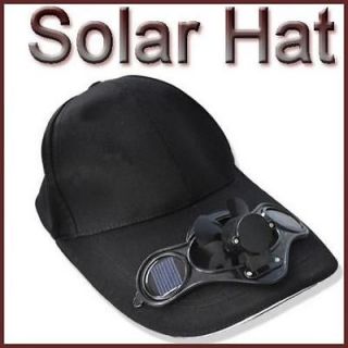 Solar Power Hat Cap Cool Fan F Outdoor Golf Baseball 