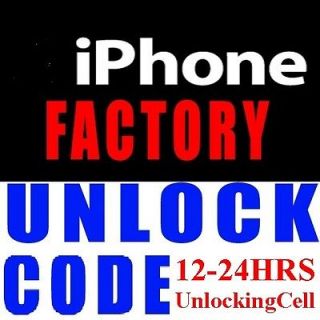 Factory IMEI Unlock Code Service for AT&T AiPhone 3 3G 3GS 4 4S 24hrs 