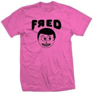 FRED FIGGLEHORN SHIRT Nickelodeon PINK NEW ALL SIZES