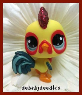 Littlest Pet Shop RUBY RED ROOSTER #2358 spec edition