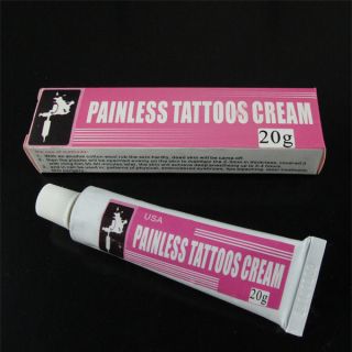 Numb Gel /Cream Painless for Tattoo Body Piercing 20g /Tube TA602