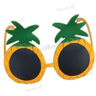 Pineapple Sunglasses Specs Shades Fancy Dress Hawaiian