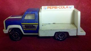 Vintage Tonka Pepsi Cola Truck metal and plastic memorabilia 