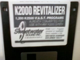   ~ K2000 REVITALIZER ~ 1,300 V.A.S.T. PROGRAMS RACK/KEYBOARD GEAR