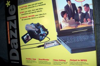 Dazzle Digital video Editor for notebooks new in box