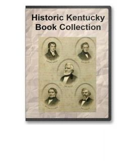   Old KY Kentucky History Pioneers Family Tree Genealogy Books   B287