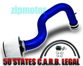 01 03 ACURA TL CL TYPE S V6 COLD AIR INTAKE+FILTER BLUE