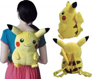 Pokemon Large Size Pikachu Backpack Plush Doll