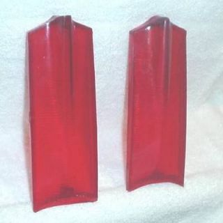 Plymouth Valiant Barracuda 1965 Tail Light Lenses New Reproductions 