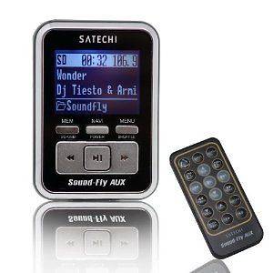 Soundfly AUX  Player Car Fm Transmitter for SD Card USB Stick iPod 