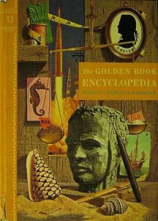 GOLDEN BOOK ENCYCLOPEDIA Vol 13 RABBITS to SIGNALING by Bertha Morris 