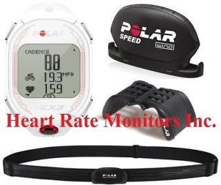 New POLAR RCX3 BIKE FEMALE WHITE Heart Rate Monitor Watch Exercise 