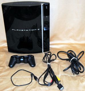 Sony PlayStation 3 80 GB Piano Black Console CECHLO1 (NTSC)