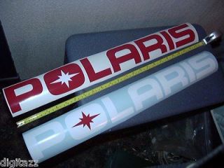 Large 24 Polaris RED Or White Window Decal Bumper Sticker ATV Ranger 