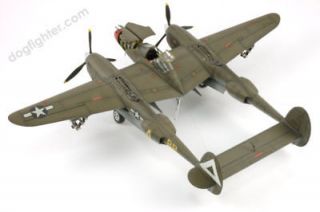 Built plastic model airplanes for sale P 38 Lightning Pro Built 148