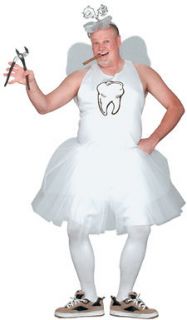 Tooth Fairy Mens Plus Size Adult Halloween Costume