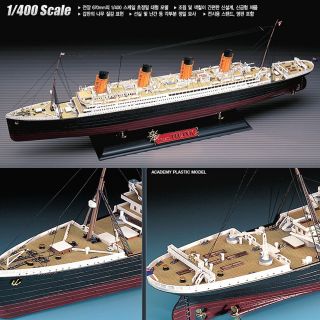 ACADEMY] Toy Ship 400_RMS_TITANI​C Kit Model Aircraft Battle Vesse 