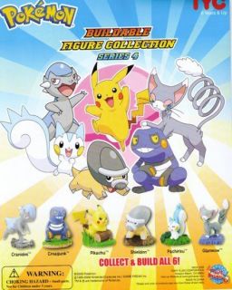 Pokemon Buildable Figure Collection Series 4 Set of 6