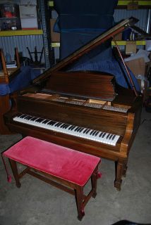   Bros 5 10 Reproducing Player Grand Piano Welte Mignon Mahogany Nice