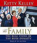 BOOK/AUDIOBOOK CD Kitty Kelley Politics George Bush THE FAMILY