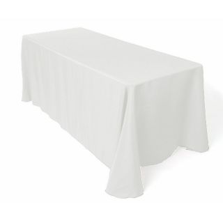 90 x 132 in. Polyester Tablecloth High Quality for Wedding or 
