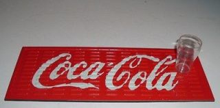 Coca Cola Coke SODA FOUNTAIN BAR MAT  MINT NEVER USED FREE usa POSTAGE
