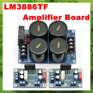 LM3886TF Amplifier AMP+Power Supply Rectifier Filter Completed AUDIO 