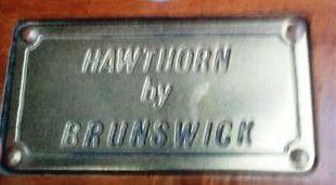 brunswick hawthorne pool table 8 foot