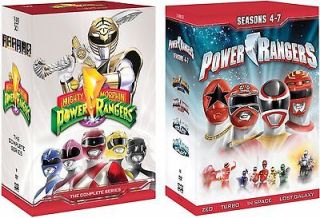 MIGHTY MORPHIN POWER RANGERS TO LOST GALAXY   SEASONS 1   7 (40 Disc 