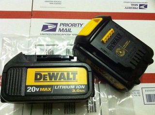 DEWALT DCB200 20V LITHIUM ION BATTERY PACKS X 2 NEW