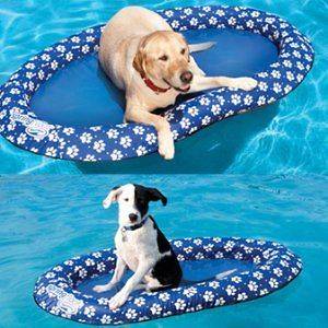 Swimways Dog Pet Pets Inflatable Pool Float Floating Paddle For Dogs 0 