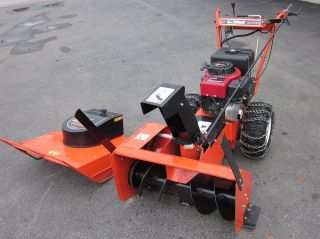 DR All Terrain Mower with Brush Hog and Snow Blower Attachments PE 