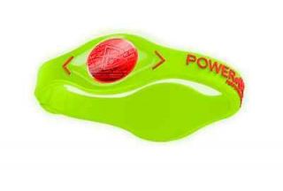 Authentic Power Balance Red Hologram Silicone Wristband   Volt Series 