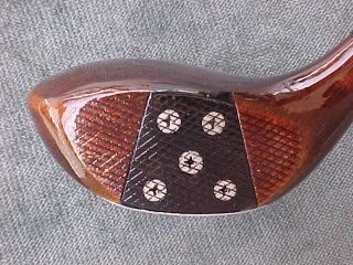   Smith 1920`s Model Refinished Golf Club Solid Persimmon Wood Driver