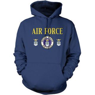 United States Air Force Seal Emblem US Armed Forces Hoodie Sweatshirt 