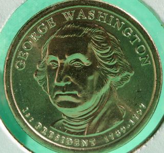   BU George Washington Presidential #1 One Dollar Coin Made in America