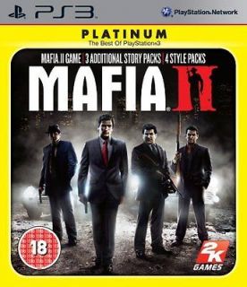 Mafia 2 Platinum PS3 New & Sealed