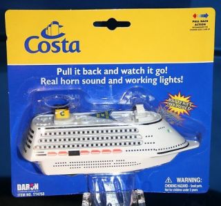 Costa Lines Cruise Ship Liner Souvenir model MINT
