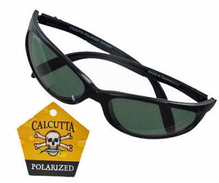 Calcutta Polarized Fishing Glasses Smoker Black/Gray SK1G