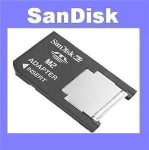 MS M2 TO MEMORY STICK PRO DUO CARD ADAPTER FO SONY 16GB