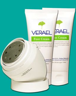 VERAEL Electric Callus Remover + 2 Premium Foot Creams