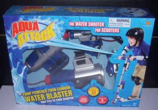 Aqua Attack Water Blaster for Scooter BRAND NEW IN BOX