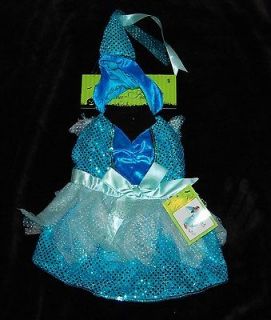 Frou Frou teal blue fairy Princess dog Halloween costume XS S Small
