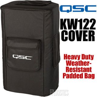 QSC Cover for QSC KW122 Speaker Weather Resistant Nylon Cordura Bag KW 