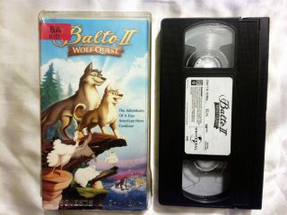 Balto II Wolf Quest (VHS, 2002, Slip Sleeve)