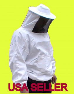 SALE PRO Beekeeping Smock   Jacket   Bee Suit   Hat Veil Large size 